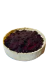 Cheesecake de mora y arándanos