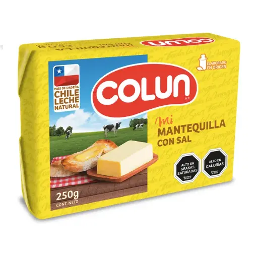 MANTEQUILLA CON SAL 250 gr.
