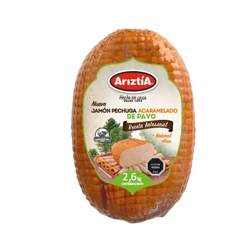 Jamón Pechuga de Pavo Acaramelado 2,6 kg
